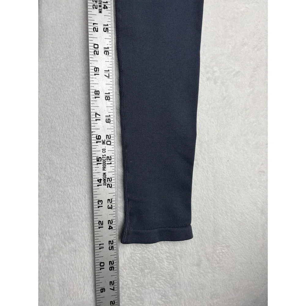 Avocado Seamless High Waisted Leggings Bundle Purple Grey Mens XS/S Yoga Lot 2